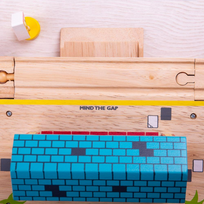 Statie supraterana, BIGJIGS Toys, 2-3 ani + [7]