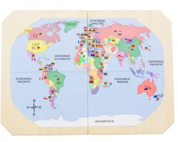Steagurile lumii, Joc educativ de geografie, +6 ani [4]