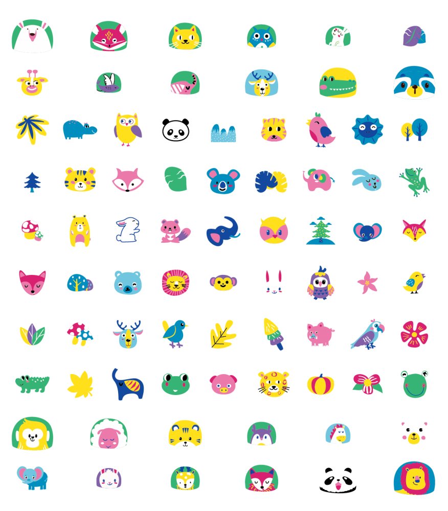 Stickere pentru unghii - Animale [4]