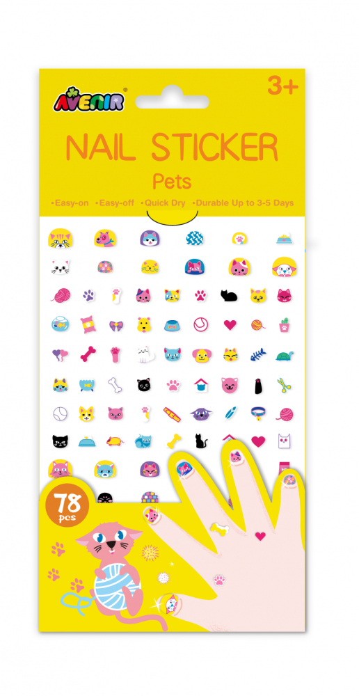 Stickere pentru unghii - Animale prietenoase [1]