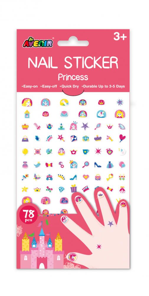 Stickere pentru unghii - Printesa [1]
