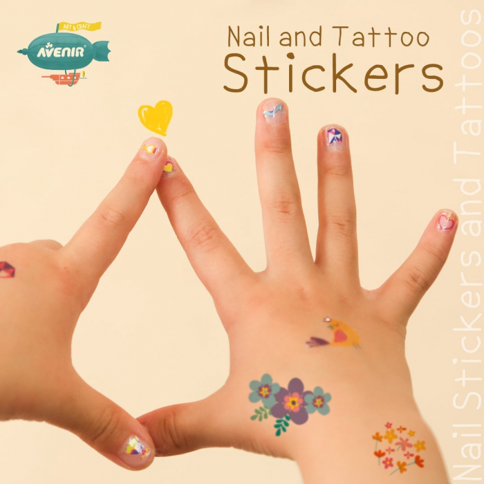 Stickere pentru unghii si tatuaje - Printesa, + 3 ani [8]