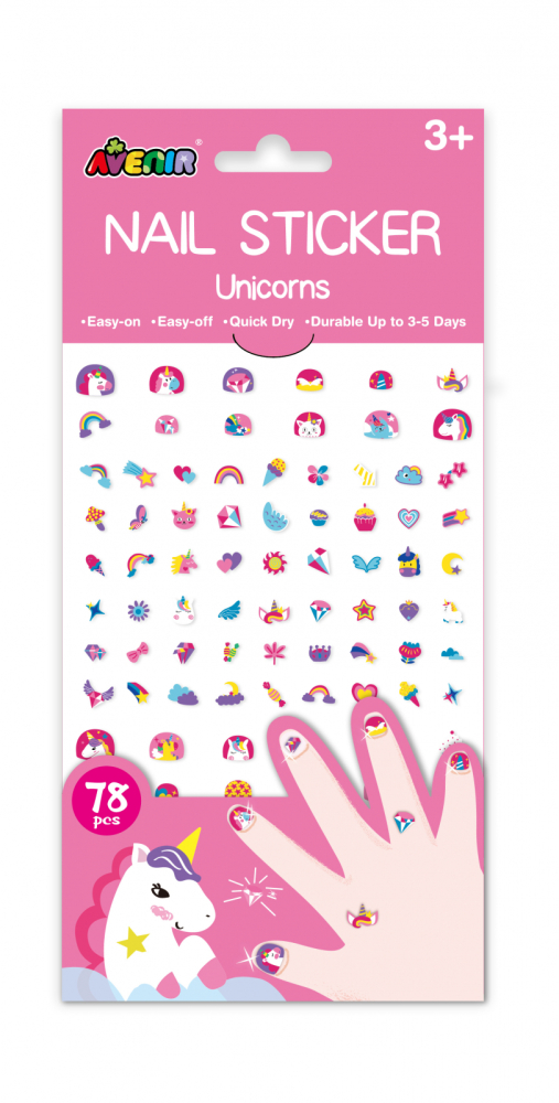Stickere pentru unghii - Unicorni [1]