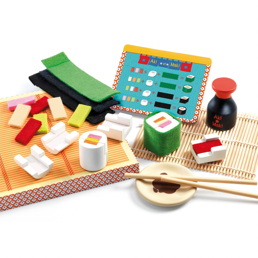 Sushi Djeco, Aki si Maki, 2-3 ani + [3]