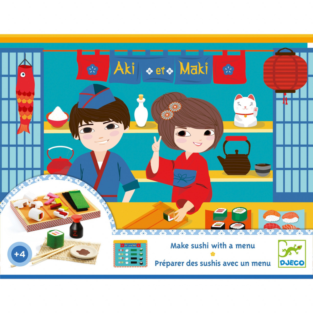 Sushi Djeco, Aki si Maki, 2-3 ani + [4]