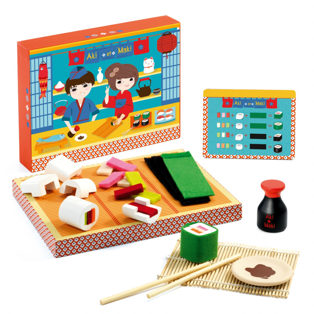 Sushi Djeco, Aki si Maki, 2-3 ani + [2]