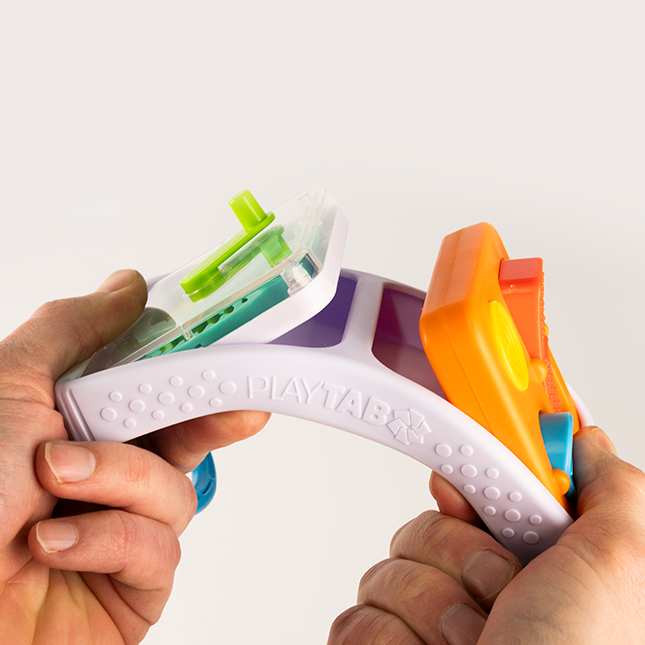 Tabla de activitati senzoriale portabila Play Tab on the Go [8]