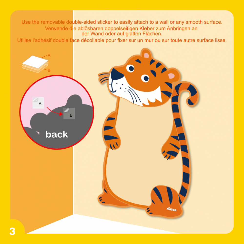 Tabla magnetica de perete-Tigru [9]