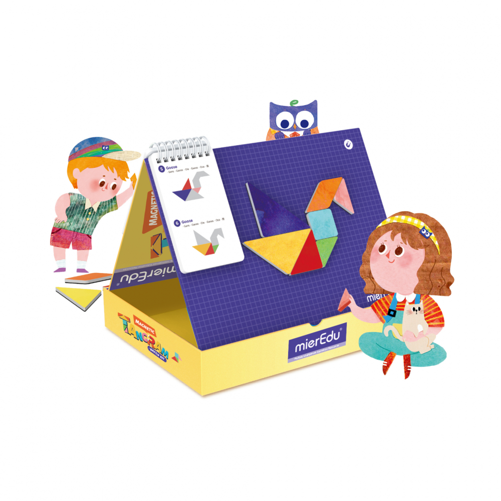 Tangram magnetic - Battle kit, 2 jucatori [2]