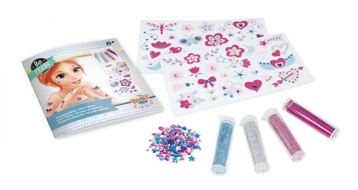 Tatuaje cu sclipici, BUKI France, 8-9 ani + [5]