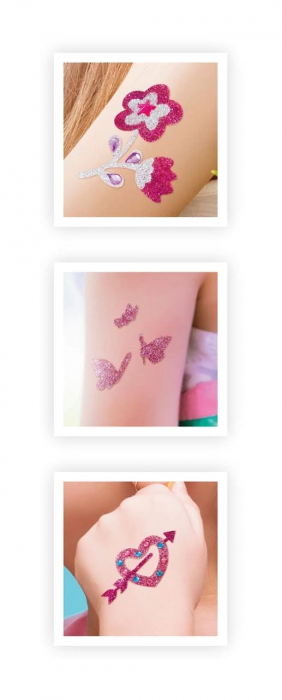 Tatuaje cu sclipici, BUKI France, 8-9 ani + [7]