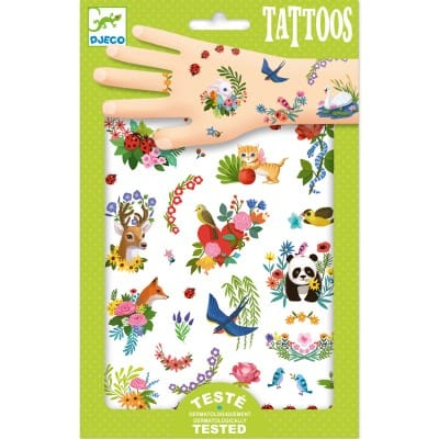 Tatuaje Djeco Flori de primavara, 3 ani + [2]