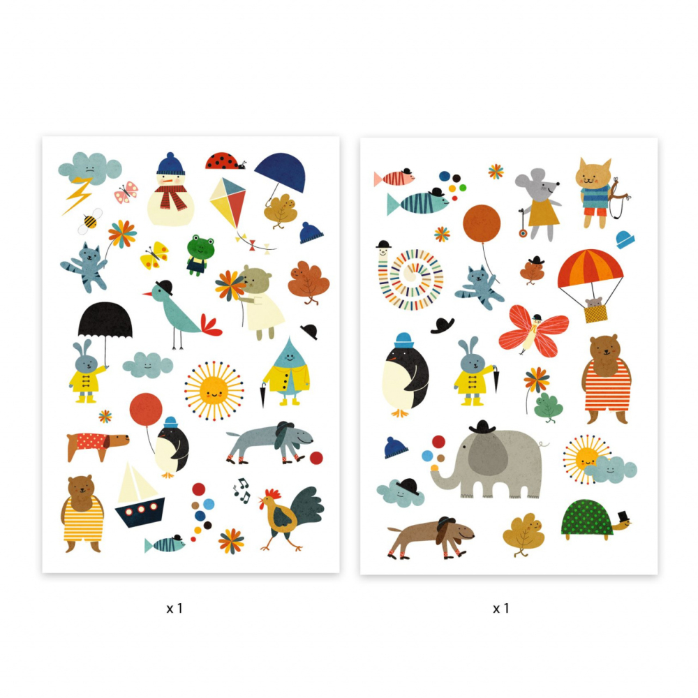 Tatuaje Djeco pentru copii, 2-3 ani + [3]
