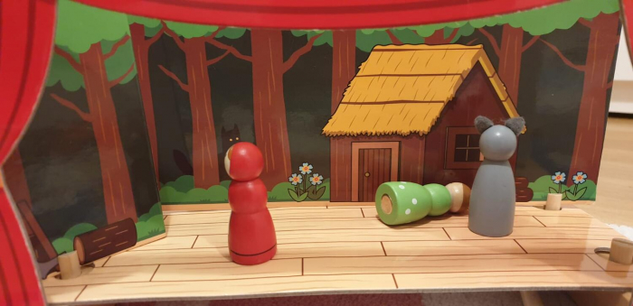 Teatru magnetic- Primul spectacol, BIGJIGS Toys, 2-3 ani + [8]