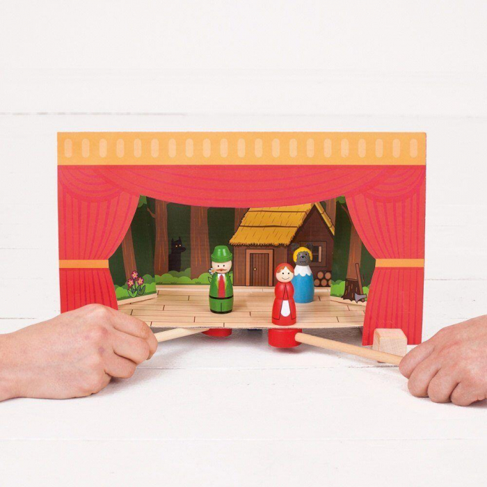 Teatru magnetic- Primul spectacol, BIGJIGS Toys, 2-3 ani + [3]