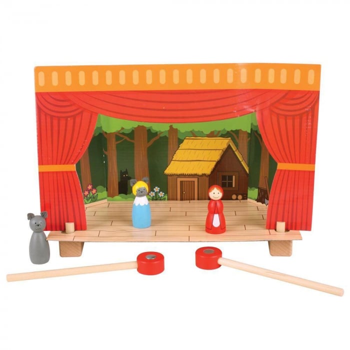 Teatru magnetic- Primul spectacol, BIGJIGS Toys, 2-3 ani + [2]