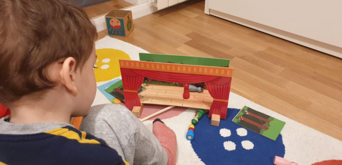 Teatru magnetic- Primul spectacol, BIGJIGS Toys, 2-3 ani + [11]