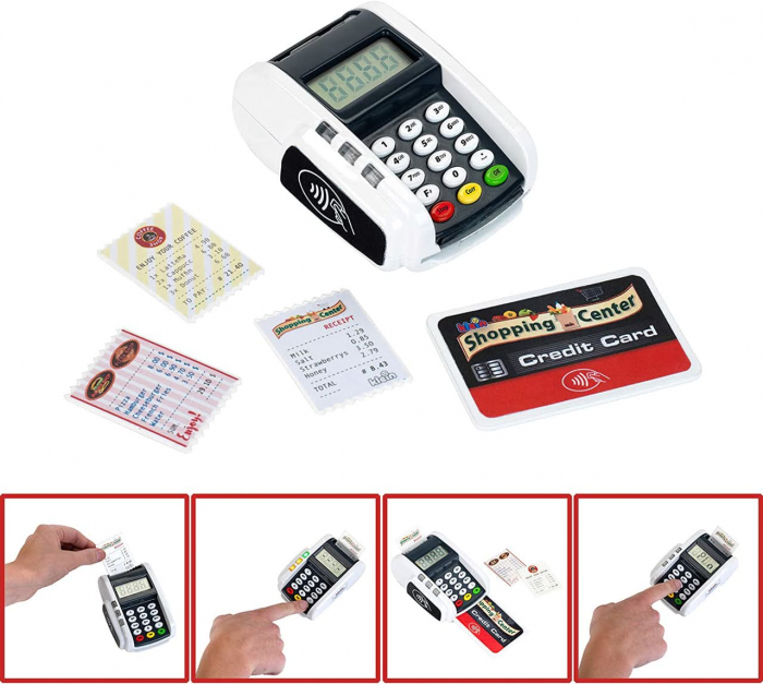 Terminal card POS cu lumina si sunet, Klein, 2-3 ani + [3]