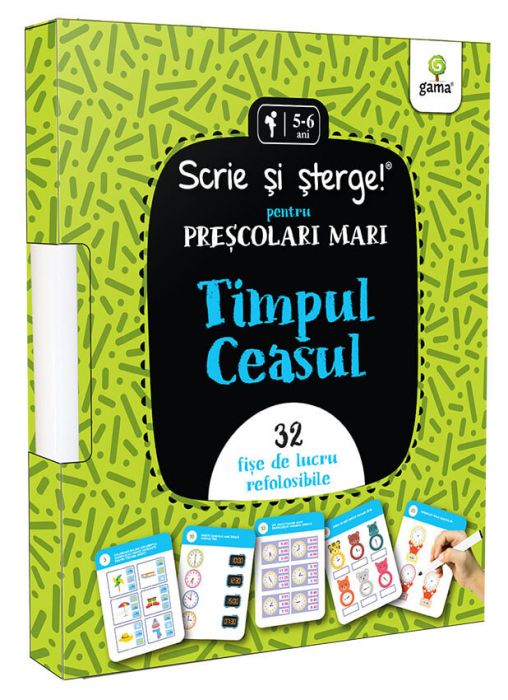 Timpul si ceasul Scrie si sterge!