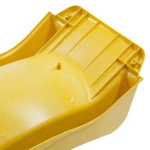 Tobogan HDPE REX Rampa 120 cm Galben, KBT, 3 ani+ [2]