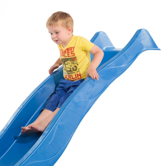 Tobogan HDPE 'REX'  Rampa 120 cm Rosu, KBT, 2 ani+ [2]