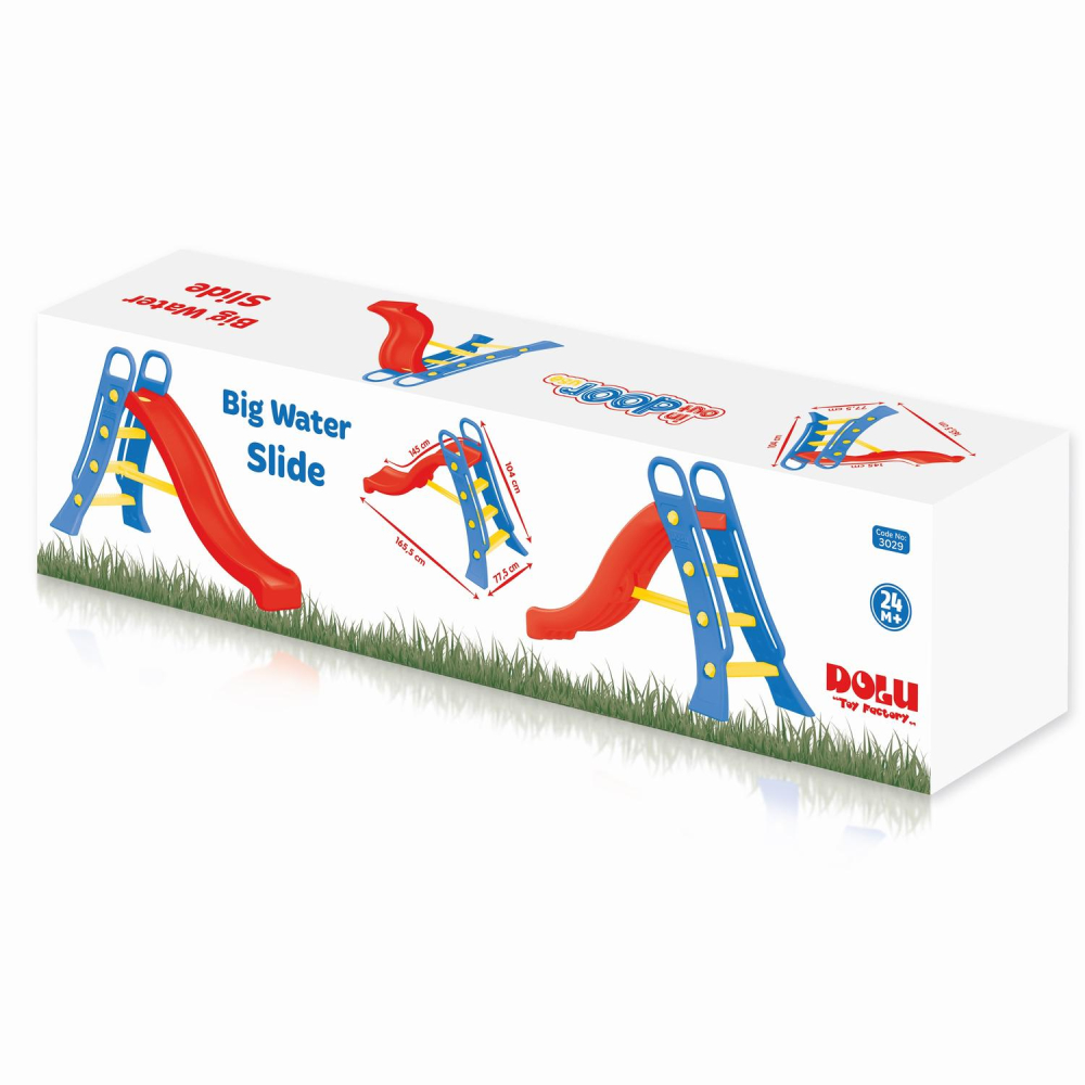 Tobogan mare pentru copii - viu colorat, DOLU, 2-3 ani + [3]