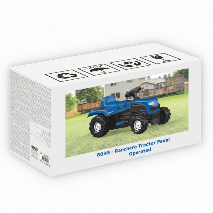 Tractor cu pedale - albastru [2]