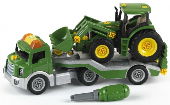 Trailer cu tractor John Deere, Klein, 2-3 ani + [2]