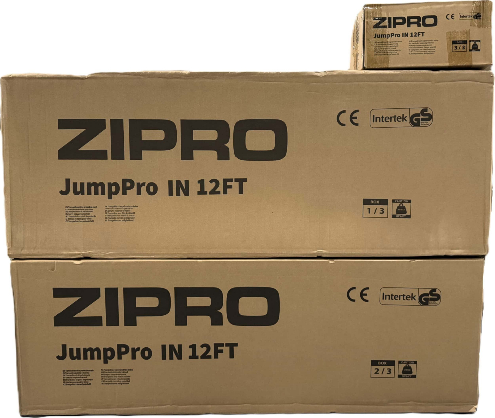 Trambulina copii 374 cm de exterior ZIPRO Jump Pro, cu plasa de protectie interna [12]