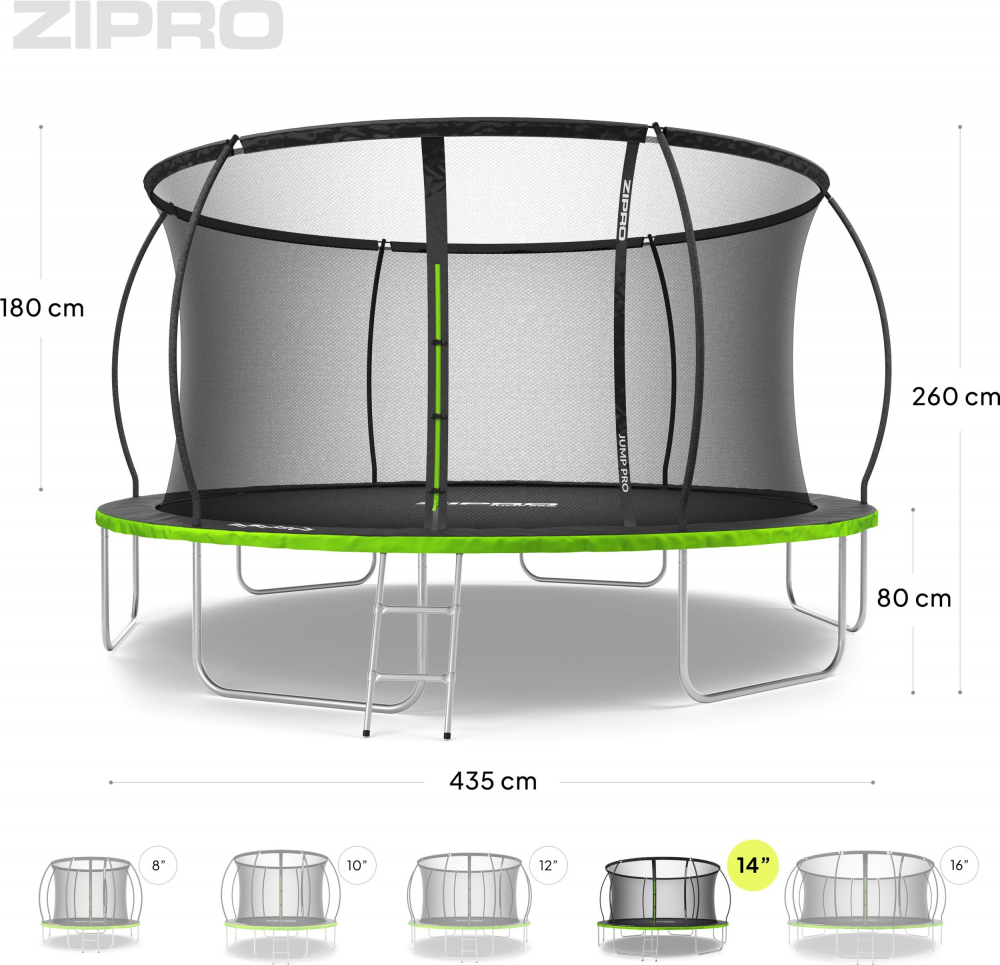 Trambulina copii 435 cm de exterior ZIPRO  Jump Pro Premium [9]