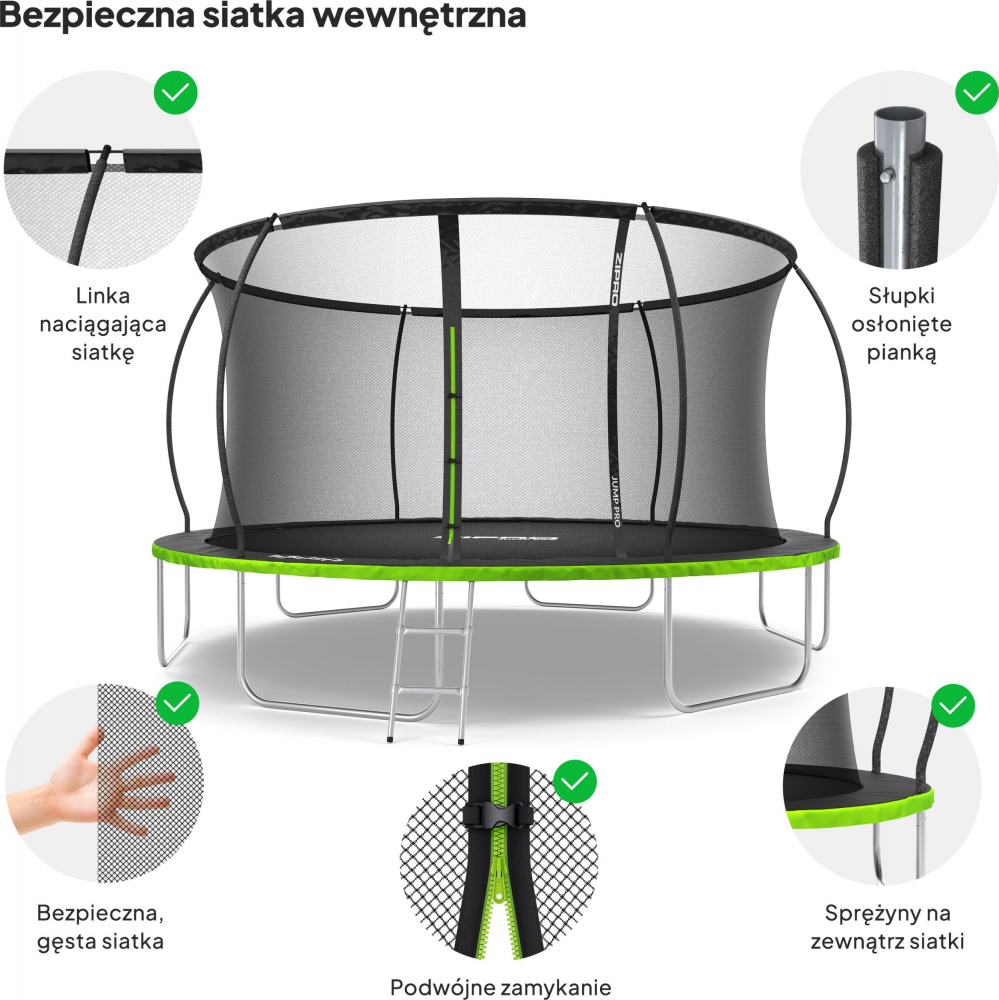 Trambulina copii 435 cm de exterior ZIPRO  Jump Pro Premium [5]