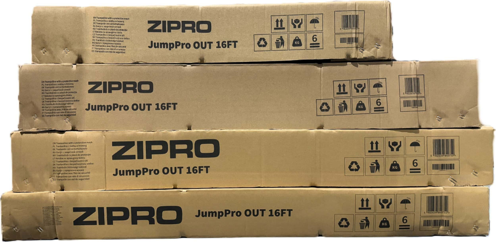 Trambulina copii 496 cm de exterior ZIPRO Jump Pro cu plasa de protectie externa [11]