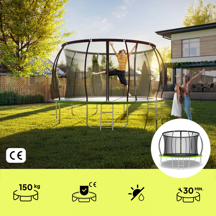 Trambulina copii 374 cm de exterior ZIPRO  Jump Pro Premium [4]