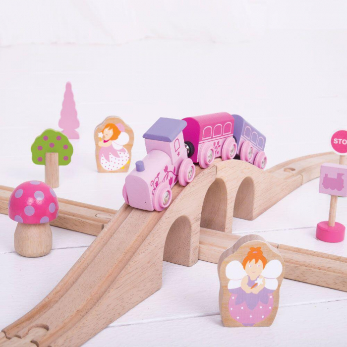 Trenuletul zanelor, BIGJIGS Toys, 2-3 ani + [5]