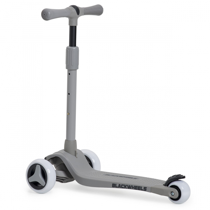 Trotineta cu 3 roti copii BlackWheels BLINK Gri, cu inaltime reglabila [2]