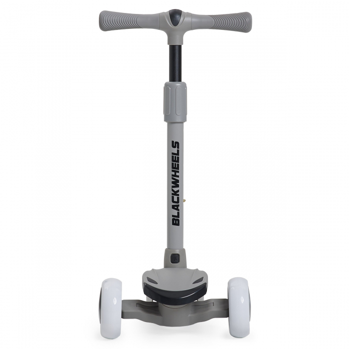 Trotineta cu 3 roti copii BlackWheels BLINK Gri, cu inaltime reglabila [3]