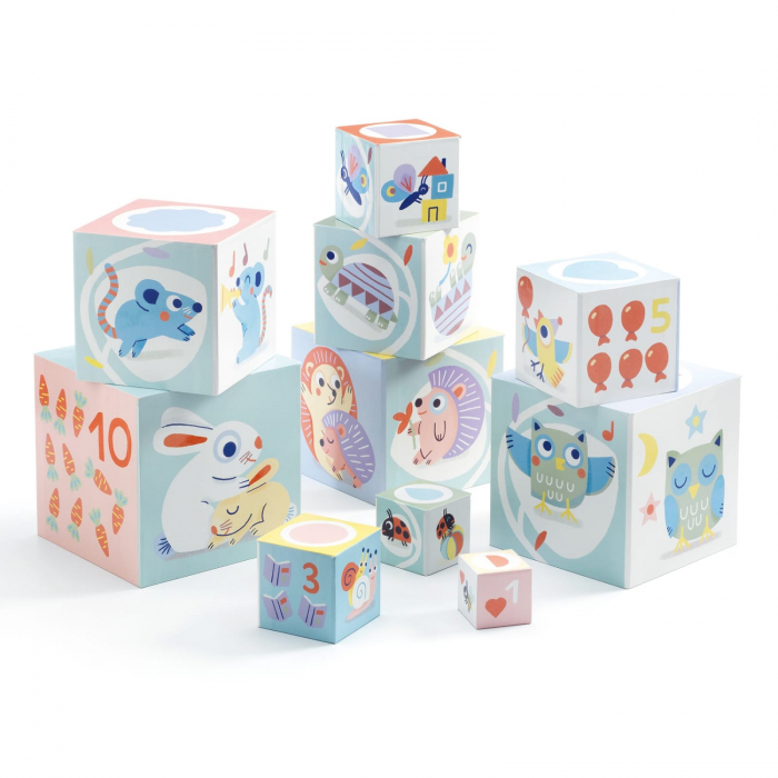 Turn de construit Djeco BabyBloki, 1-2 ani + [3]