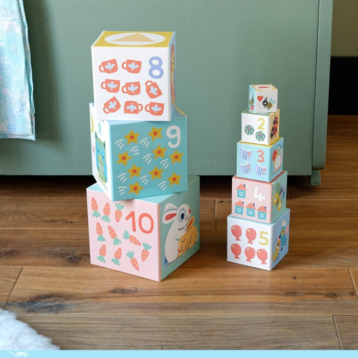 Turn de construit Djeco BabyBloki, 1-2 ani + [4]