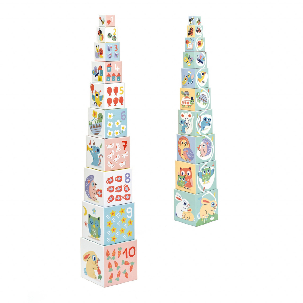 Turn de construit Djeco BabyBloki, 1-2 ani + [2]