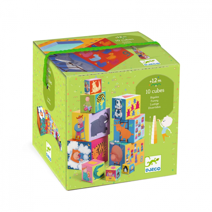 Turn de construit Djeco Scara, 1-2 ani + [4]
