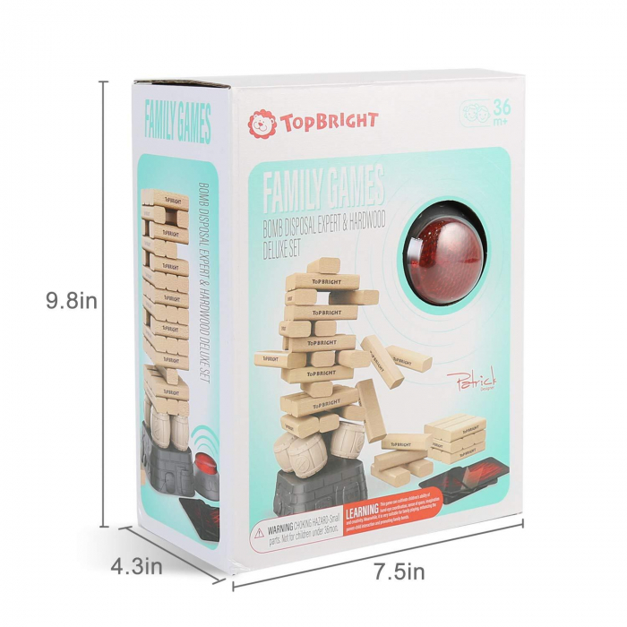 Turnuletul instabil cu buzzer, Topbright, 2-3 ani + [4]