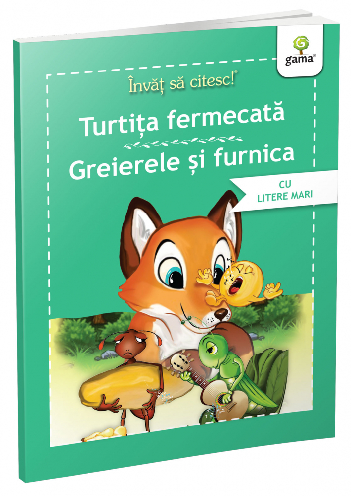 Turtita fermecata ,   Greierele si furnica