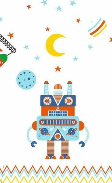 Umbrela colorata Djeco Roboti [2]
