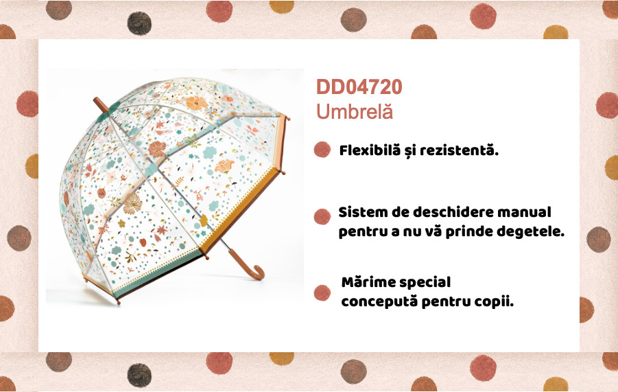 Umbrela Djeco pentru adulti, flori colorate [2]