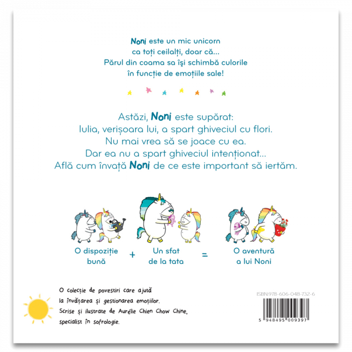 Unicornul Noni - Invat sa iert, DPH, 2-3 ani + [2]