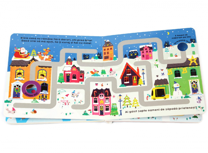 Urmărește-l pe Moș Crăciun, Editura Gama, 1-2 ani + [2]