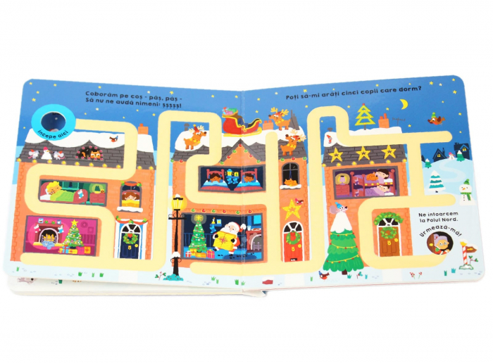 Urmărește-l pe Moș Crăciun, Editura Gama, 1-2 ani + [3]