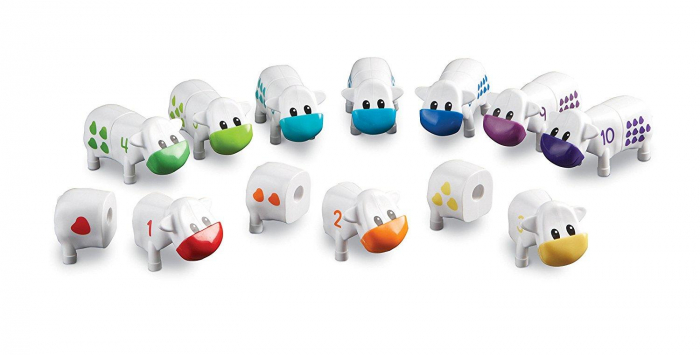 Vacute cu cifre, Learning Resources, 2-3 ani + [2]