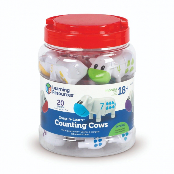 Vacute cu cifre, Learning Resources, 2-3 ani + [5]