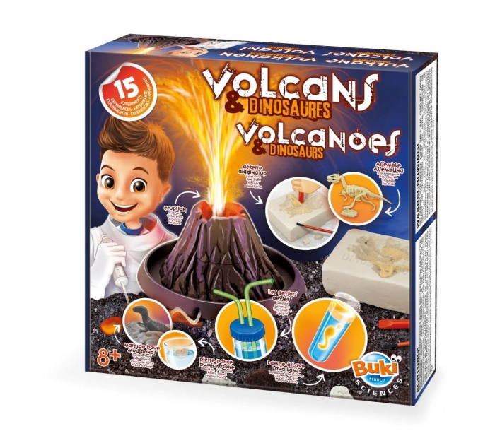 Vulcani si Dinozauri, BUKI France, 8-9 ani + [2]